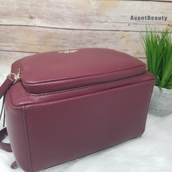 Cherrywood Kate Spade Jackson Medium Backpack New